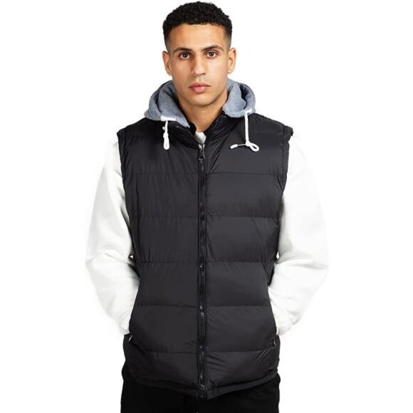 Men's Vests Outerwear - Casual Winter Vest Jacket
